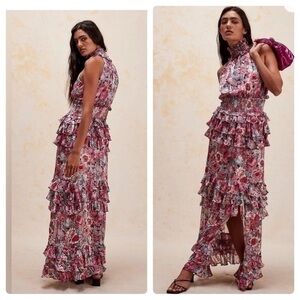 ELLIATT X Free People Dunmore Maxi Dress in Multi NWT